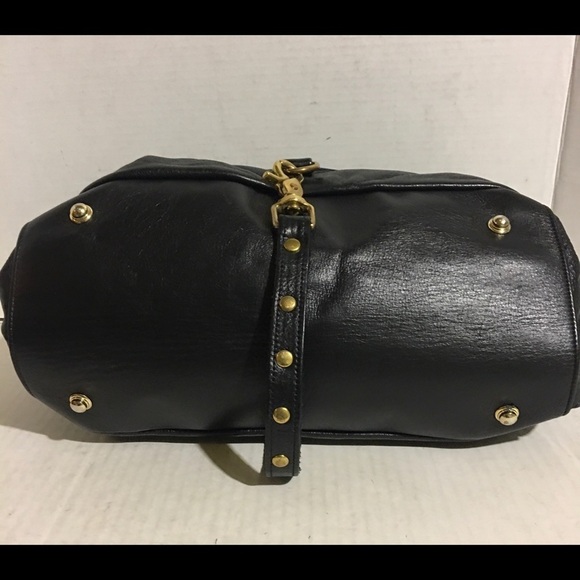 Botkier Black motorcycle leather handbag - Picture 3 of 8